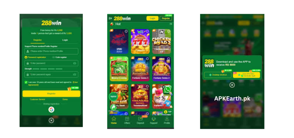 288 win game Download App