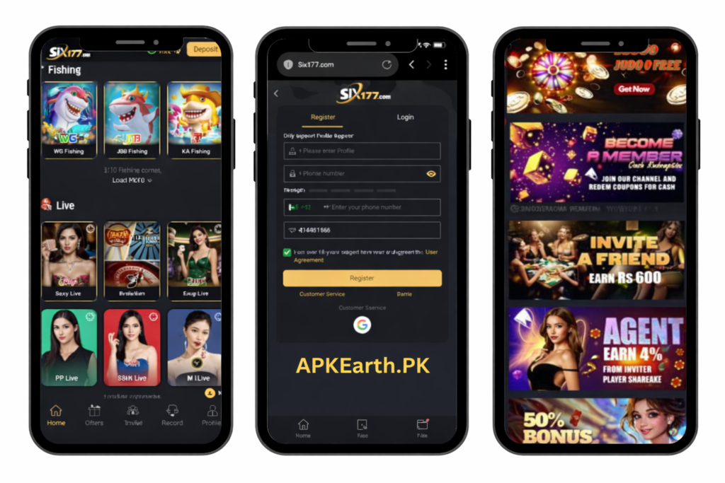 Mini-Games in Six177 App