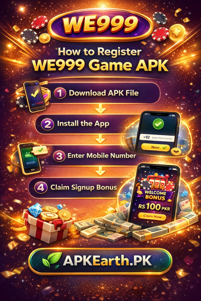 Register on WE999 Game