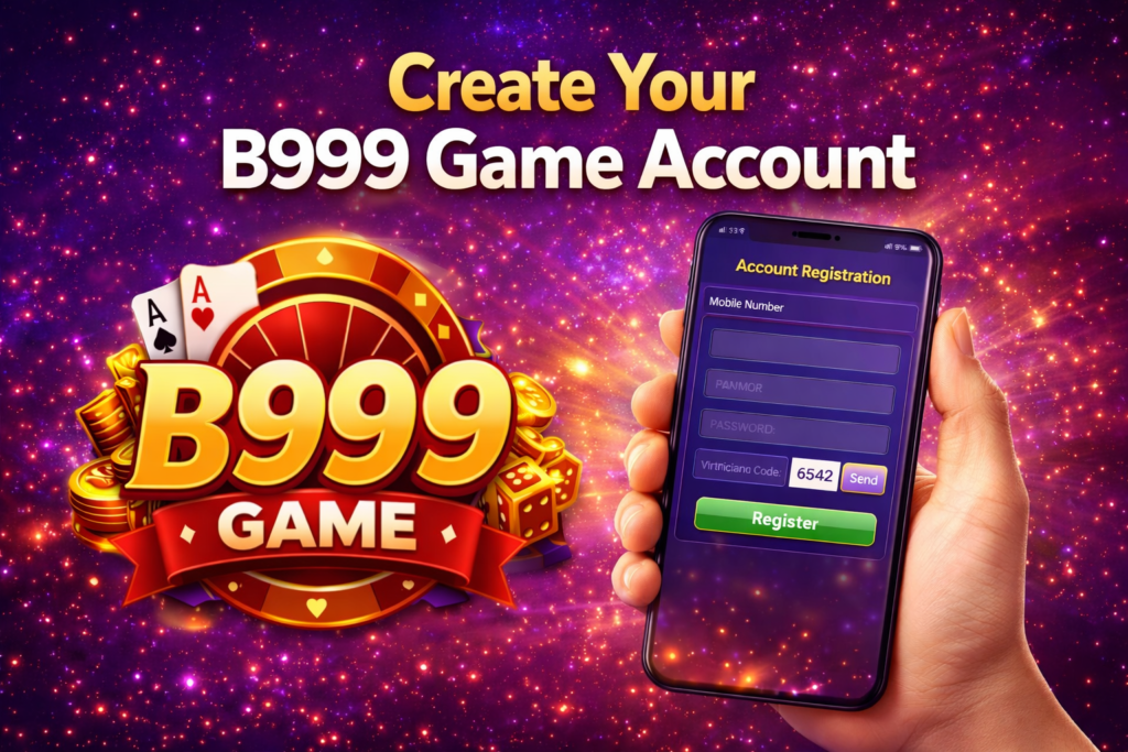 Create Your B999 Game Account